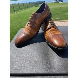 Stacey Adams Salido 24887, lace up, brown men's 10M